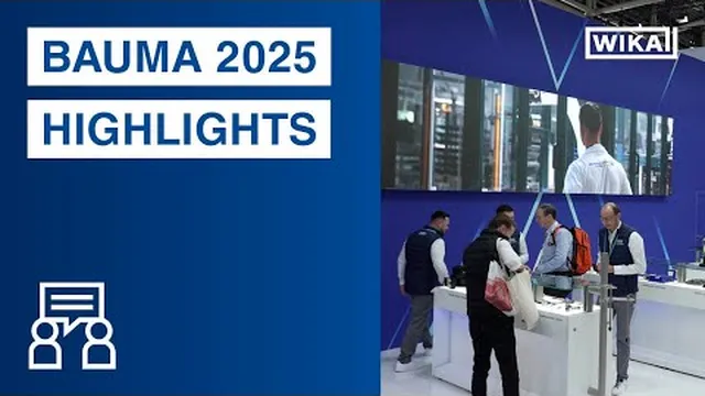 WIKA trade-fair film bauma